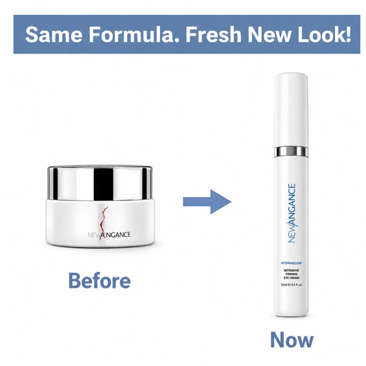 Refreshing Eye Contour Cream Before and After comparison