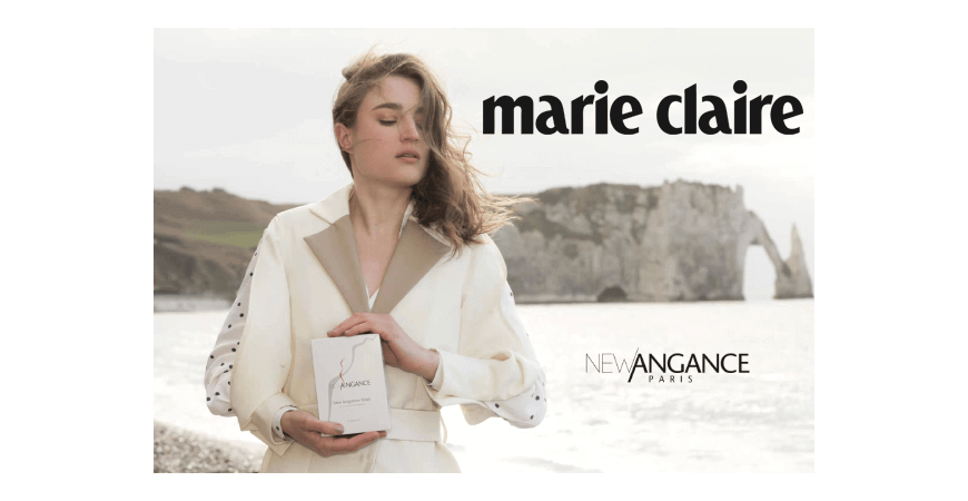 Marie Claire Features New Angance Skincare