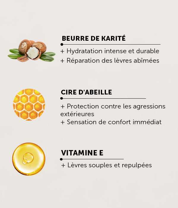 Baume à lèvres réparateur