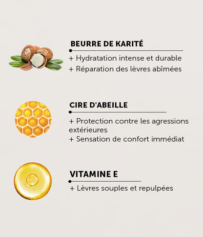 Baume à lèvres réparateur
