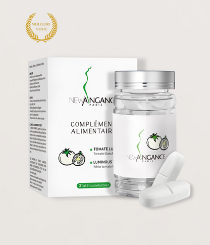 New Angance Paris supplement bottle and packaging on a white background
